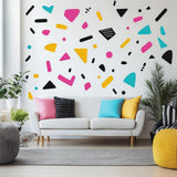 Alternate gallery view of Memphis Pattern Wall Decal.