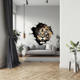 Additional product view of Lion Wall Decal.
