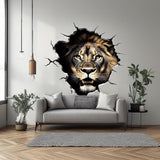 Alternate gallery view of Lion Wall Decal.