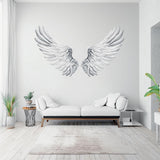Product gallery view of Large Angel Wings Wall Decal.