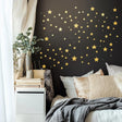 Product view of Gold Stars Wall Decals.
