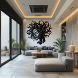 Additional product view of Elegant Woman Face Wall Decal.