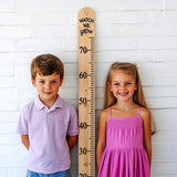 Additional product detail of Vinyl Growth Chart Decal in Inches with 27 White Arrow Stickers.