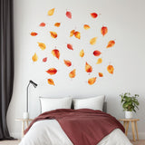 Additional product view of Autumn Leaves Wall Decal.