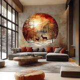 Alternate gallery view of Winter Forest Wall Sticker Decal.