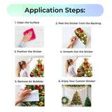 Alternate gallery view of Interactive Christmas Tree Wall Sticker Decal.