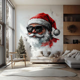 Alternate gallery view of Cool Santa Wall Mural.