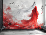 Alternate gallery view of Elegant Asian-Inspired Wall Mural.