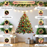 Additional product view of Interactive Christmas Tree Wall Sticker Decal.