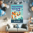 Personalized Birthday Wall Decal displayed in a room setting.