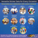 Product gallery view of Space Adventure Birthday Wall Decal.