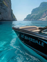 Alternate gallery view of Custom Boat Name Decal.