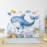 Alternate gallery view of Whale Wall Decals for Kids.
