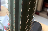 3D printed cactus toothpick holder showing toothpicks as spines.