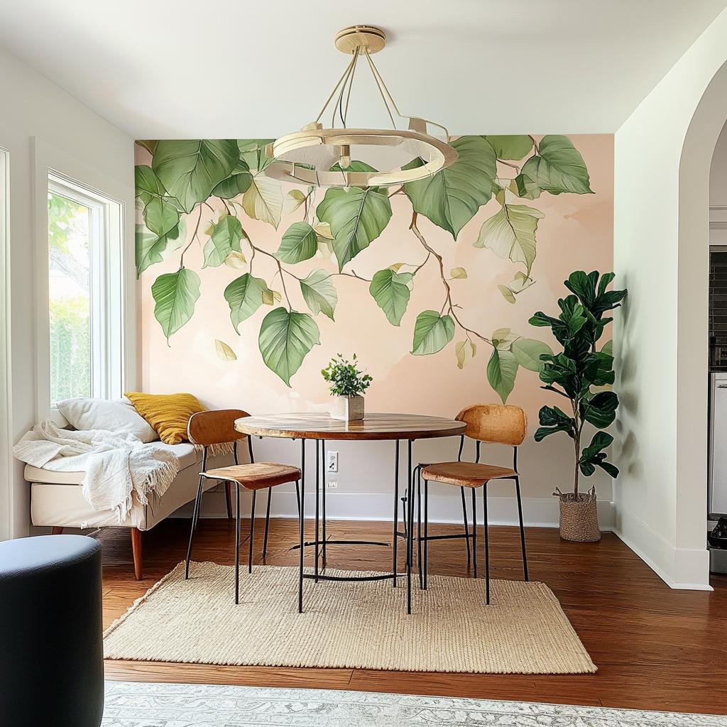Alternate gallery view of Leafy Branch Wall Decal Sticker.