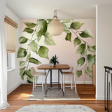 Alternate gallery view of Cascading Leaf Wall Decal Sticker.