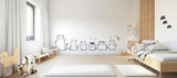 Alternate gallery view of Cute Cat Wall Decal Set.