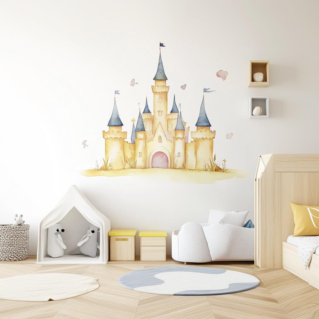 Additional product view of Fairy Tale Castle Wall Sticker.