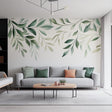 Leaf Wall Decal displayed in a room setting.