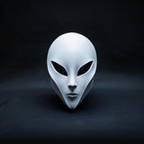 Additional product view of 3D Printed Minimalist Alien Cosplay Mask.