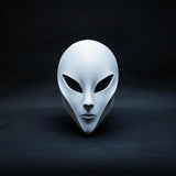 Additional product detail of 3D Printed Minimalist Alien Cosplay Mask.
