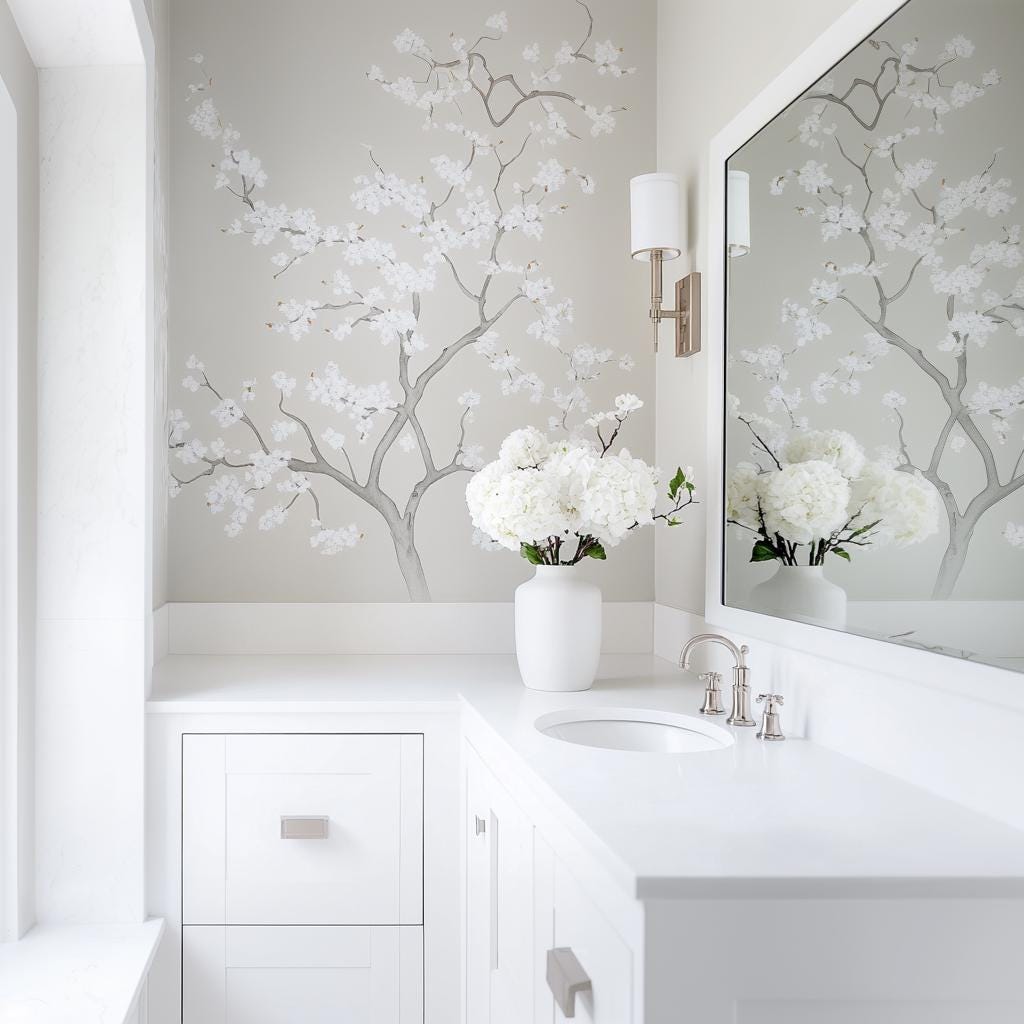 Alternate gallery view of Chinoiserie Tree Wall Decal.