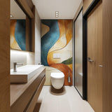 Alternate product view of Abstract Wall Mural.