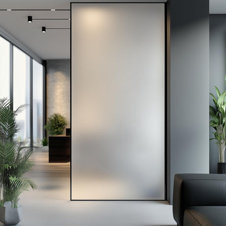 Product view of Full Frosted Glass Privacy Sticker.