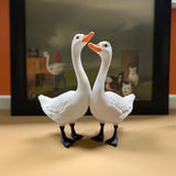 Product presentation view of 3D Printed Magnetic Goose Key Holder.