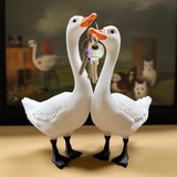 Additional product presentation of 3D Printed Magnetic Goose Key Holder.