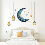 Additional product view of Moon and Stars Wall Decal Sticker Set.