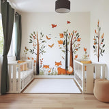 Alternate product view of Forest Fox Wall Decal.