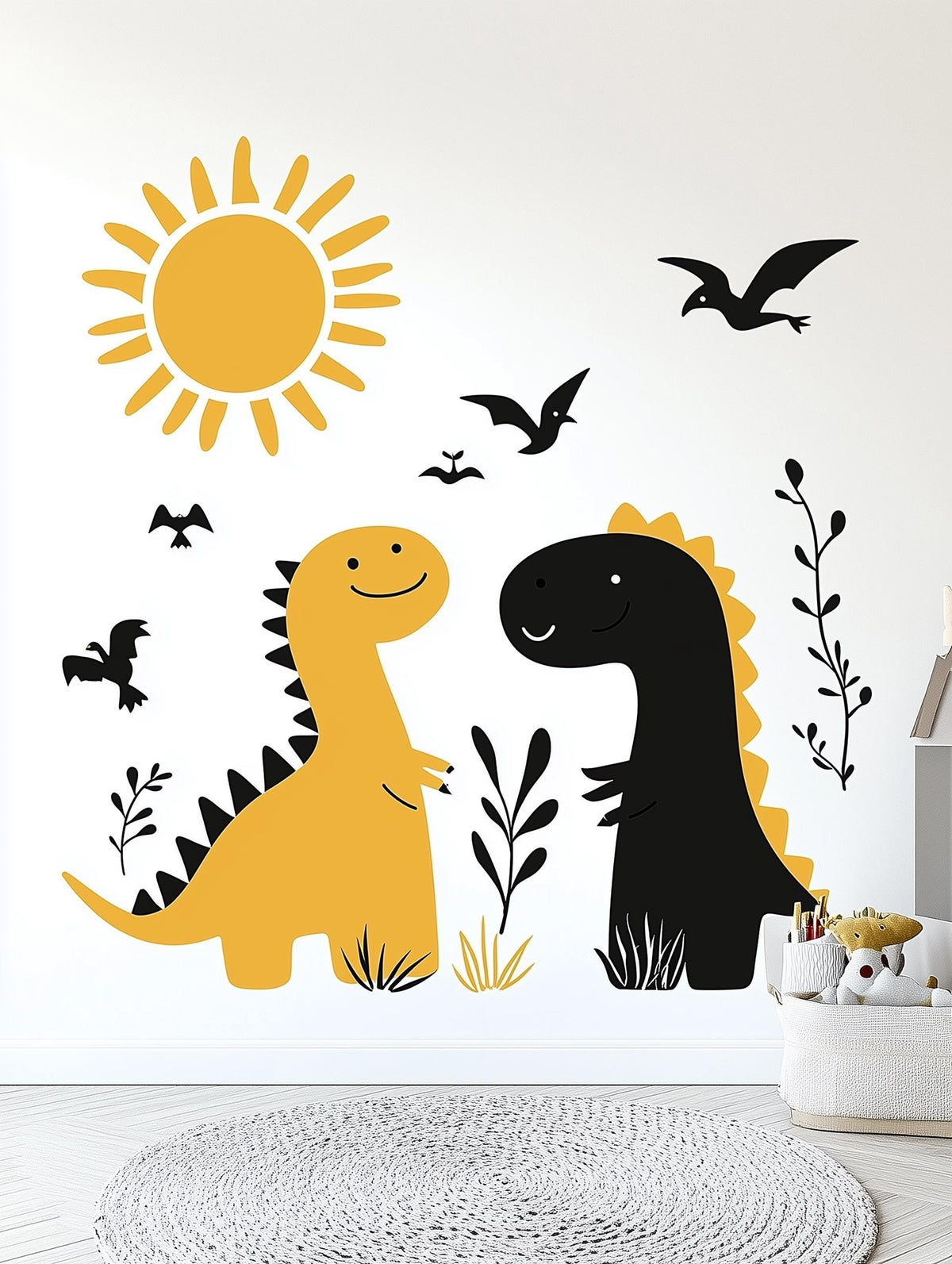 Alternate gallery view of Dinosaur Wall Decal Set.