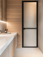 Product view of Etched Frosted Vinyl Roll for Bathroom Glass.