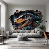 Alternate gallery view of 3D Dinosaur Wall Mural.