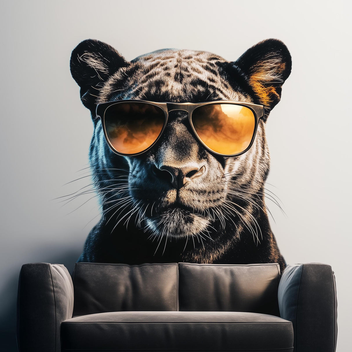 Additional product view of Black Panther Wall Decal.