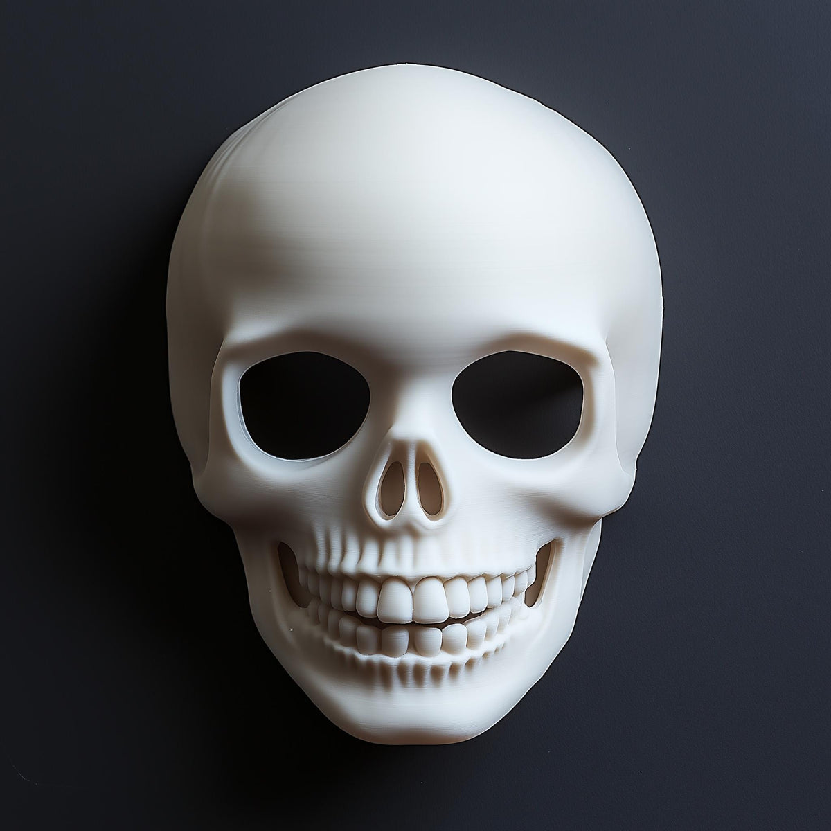 3D Printed Skull Mask | Horror Costume Cosplay Face Mask | Halloween Skeleton Mask
