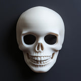 3D Printed Skull Mask | Horror Costume Cosplay Face Mask | Halloween Skeleton Mask