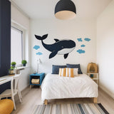 Additional product view of Whale Wall Decal.