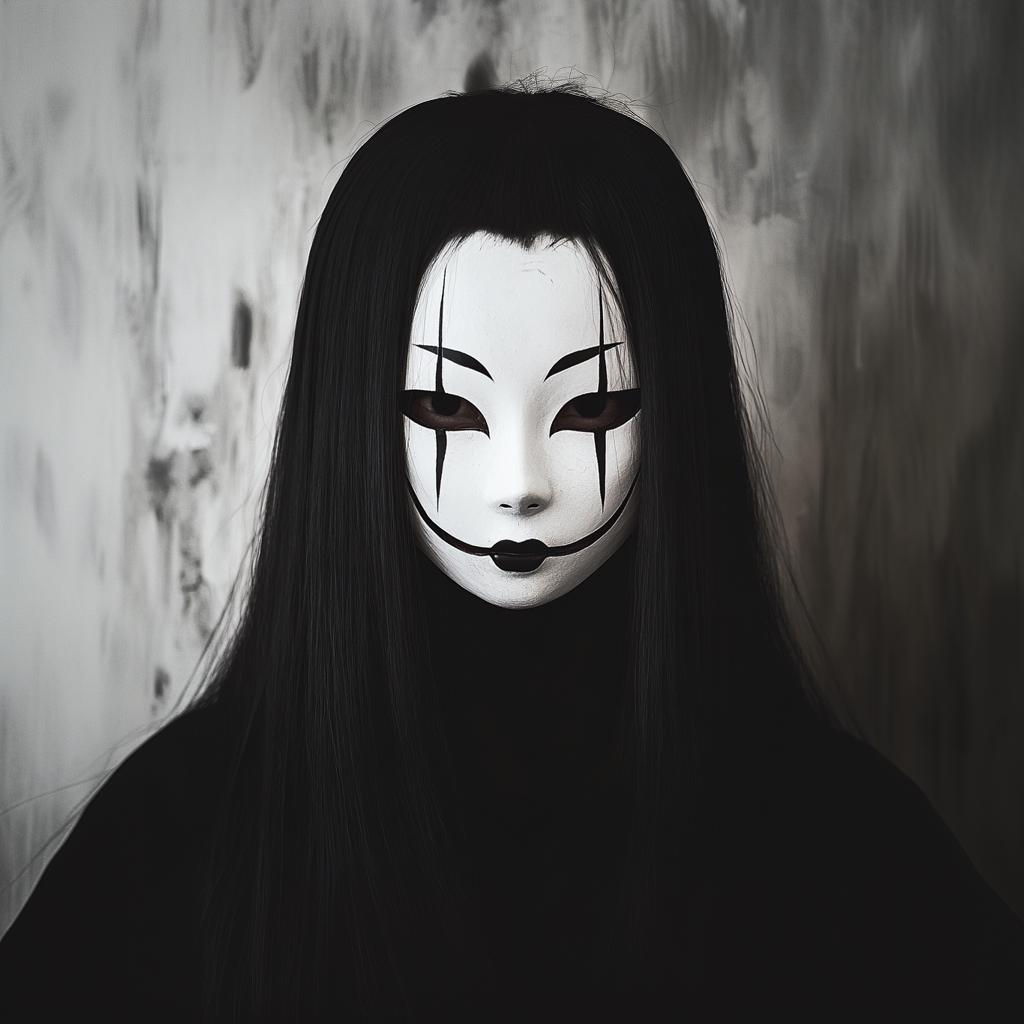 Additional product detail of Japanese Ghost Spirit Mask.