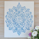 Mandala Stencil | 3D Printed Craft Stencil | DIY Wall Painting Stencil
