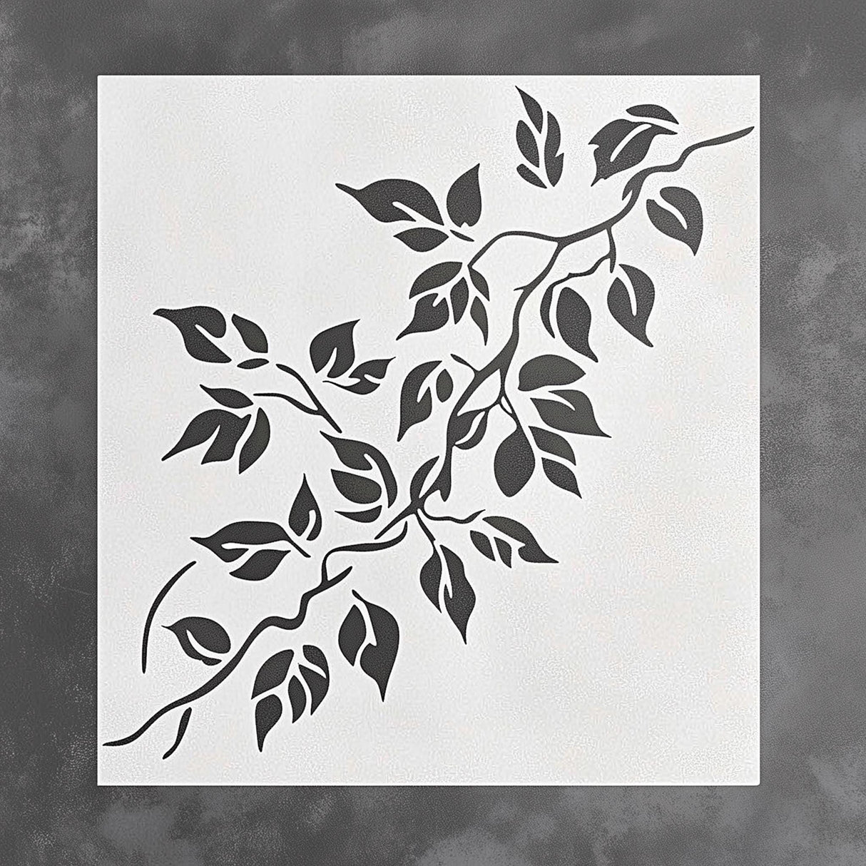 Vine Stencil | 3D Printed Leaf Stencil | Reusable Wall Ivy Painting Stencil
