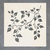 Product detail view of 3D Printed Floral Vine Painting Stencil.