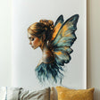Enchanted Fairy Wall Decal displayed in a room setting.