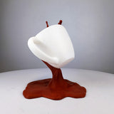 Alternate product presentation of 3D Printed Coffee Splash Illusion Sculpture.