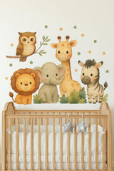 Product gallery view of Safari Animal Wall Decal.