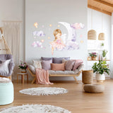 Alternate product view of Fairy Ballerina Wall Decal.