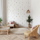 Alternate product view of 24x Watercolor Floral Wall Decals.