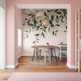 Additional product view of Large Vine Leaves Wall Decal.