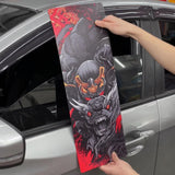 Product presentation view of Custom B-Pillar Car Sticker.